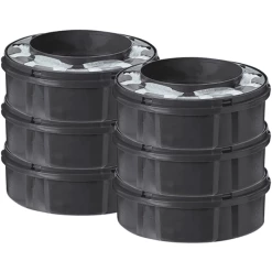 Tommee Tippee Nachfüllkassette Für Twist & Click Advanced Windeleimer 6er Set