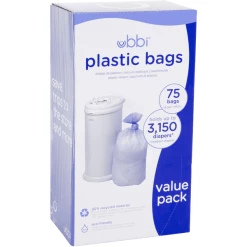Ubbi® Plastikbeutel 25 Stück, 3er Pack