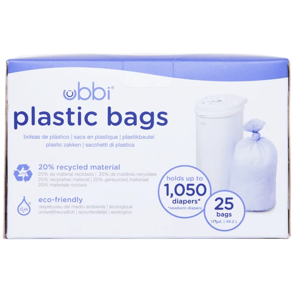 Ubbi® Plastikbeutel 25 Stück 1 Ubbi® Plastikbeutel 25 Stück