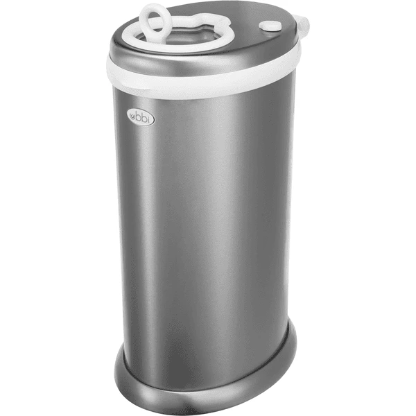 Ubbi® Windeleimer Edelstahl, Silber 1 Ubbi® Windeleimer Edelstahl, Silber